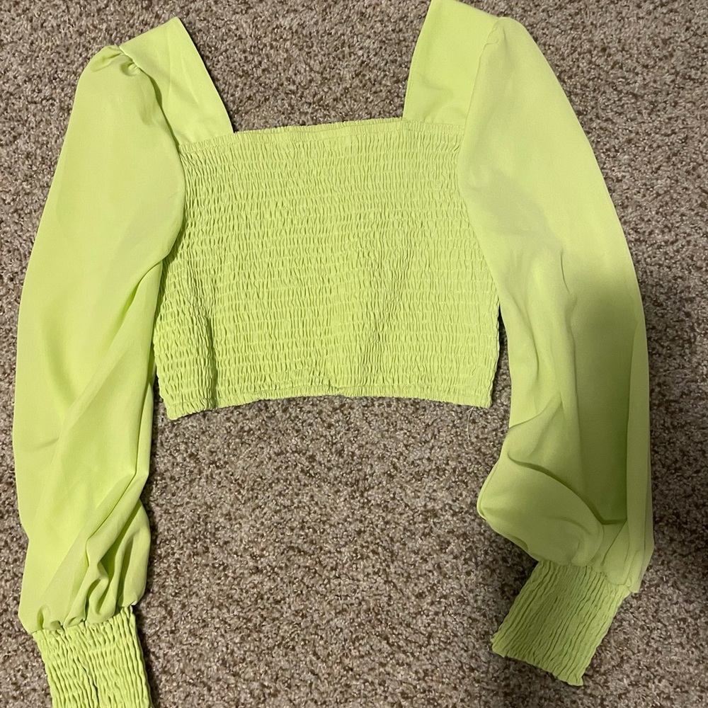 green long sleeve